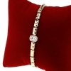 741 Bransoletka elegancka złota 17+2cm pozłacana 14k Xuping 